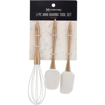 Kitchen & Table by H-E-B Silicone Mini Baking Tool Set - Gold