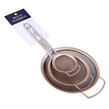 Kitchen & Table by H-E-B Strainer Set - Gold