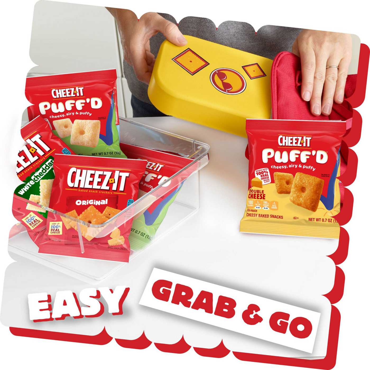 Cheez-It Variety Pack Cheese Crackers; image 3 of 5