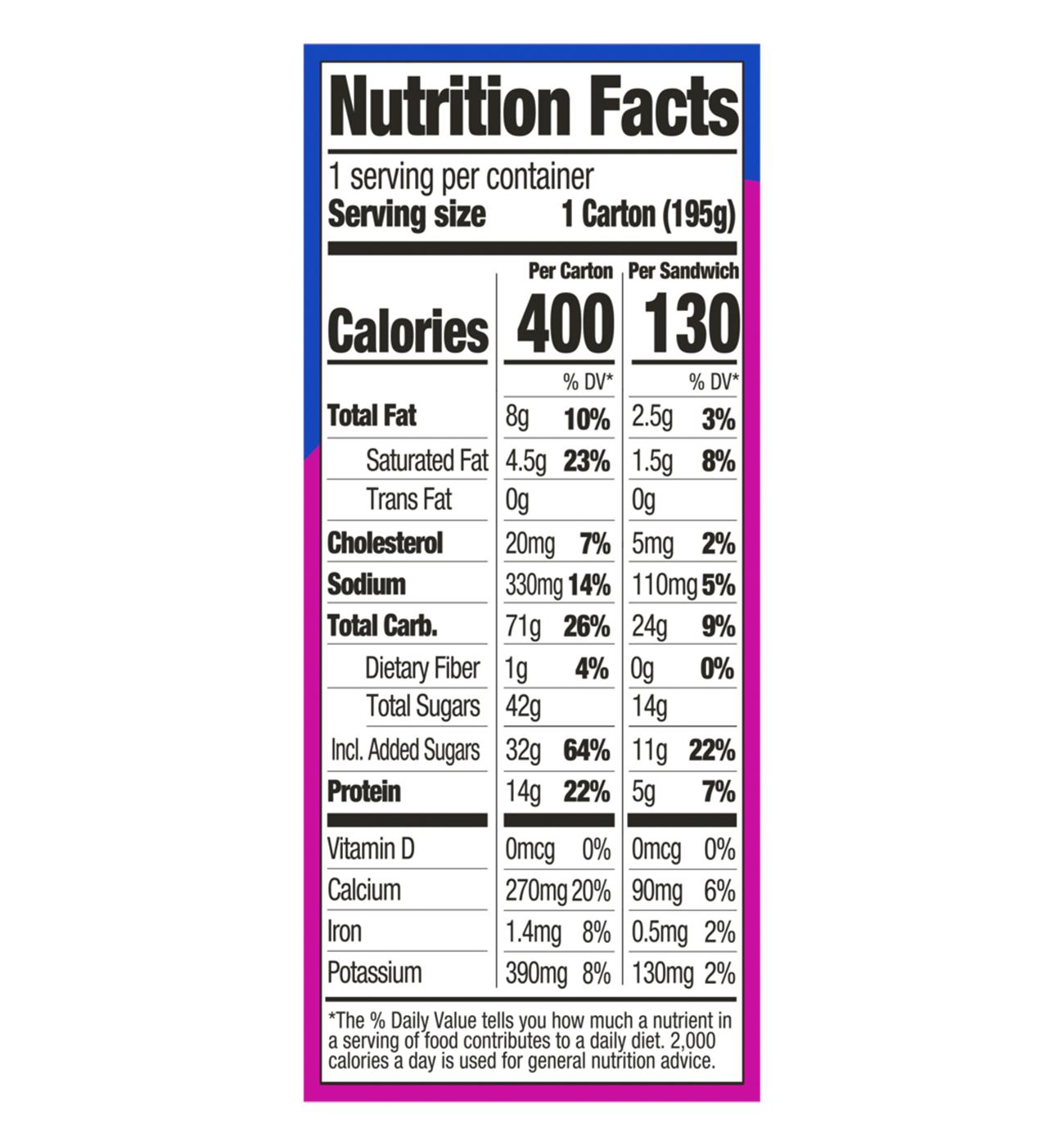 Yasso Cookies 'n Cream Frozen Greek Yogurt Sandwiches; image 4 of 6