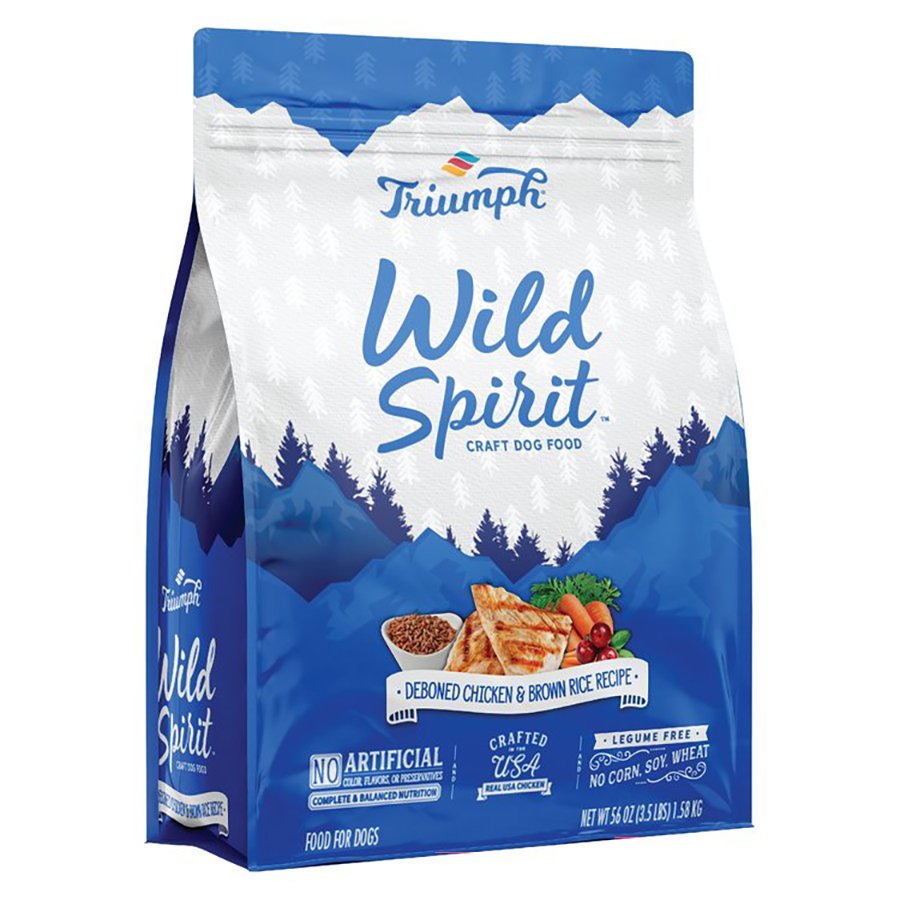 Triumph Wild Spirit Deboned Chicken & Brown Rice Recipe Dry Dog Food