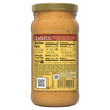 Classico Creamy Rosé Pasta Sauce