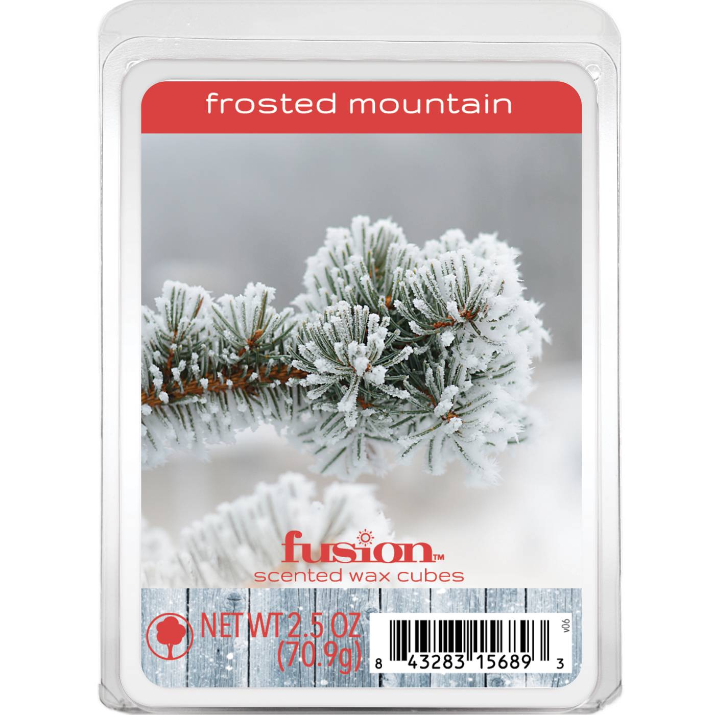 Fusion Frosted Mountain Scented Wax Melt Cubes; image 1 of 2