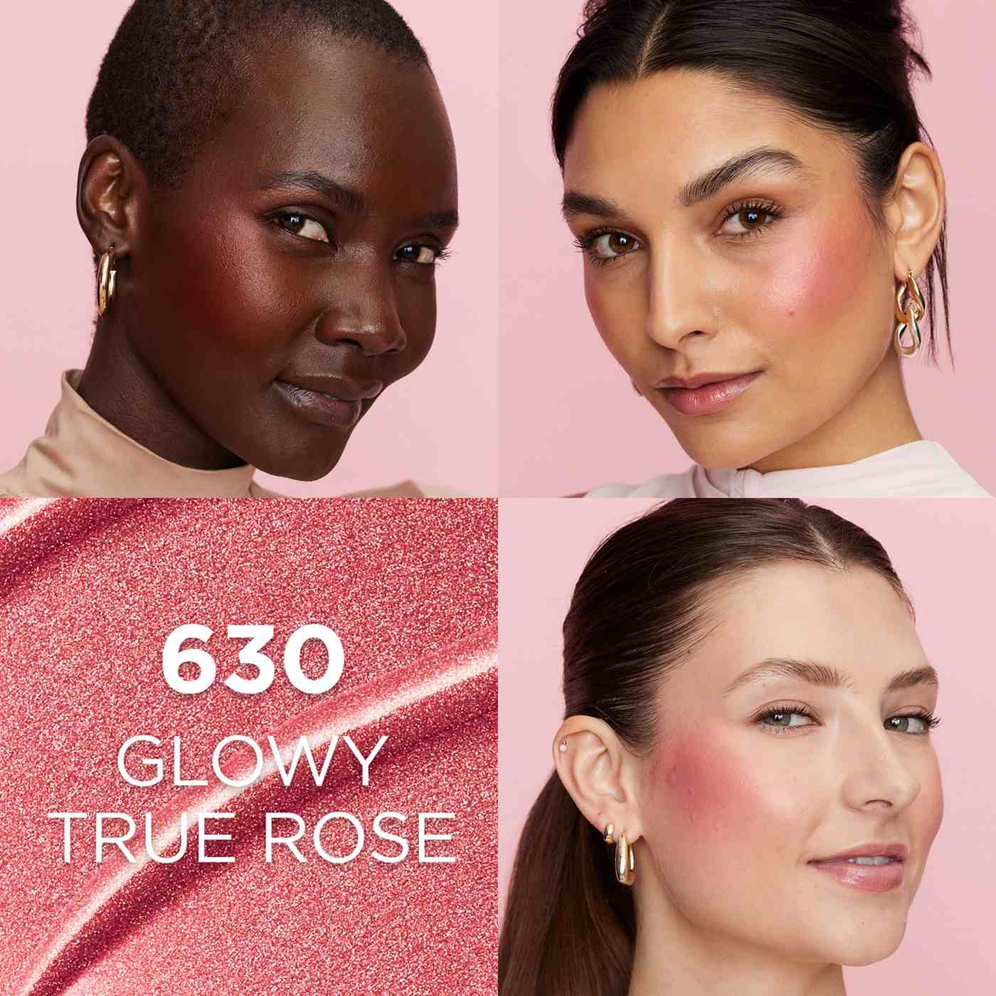 L'Oréal Paris True Match Lumi Liquid Blush - Glowy True Rose; image 5 of 6