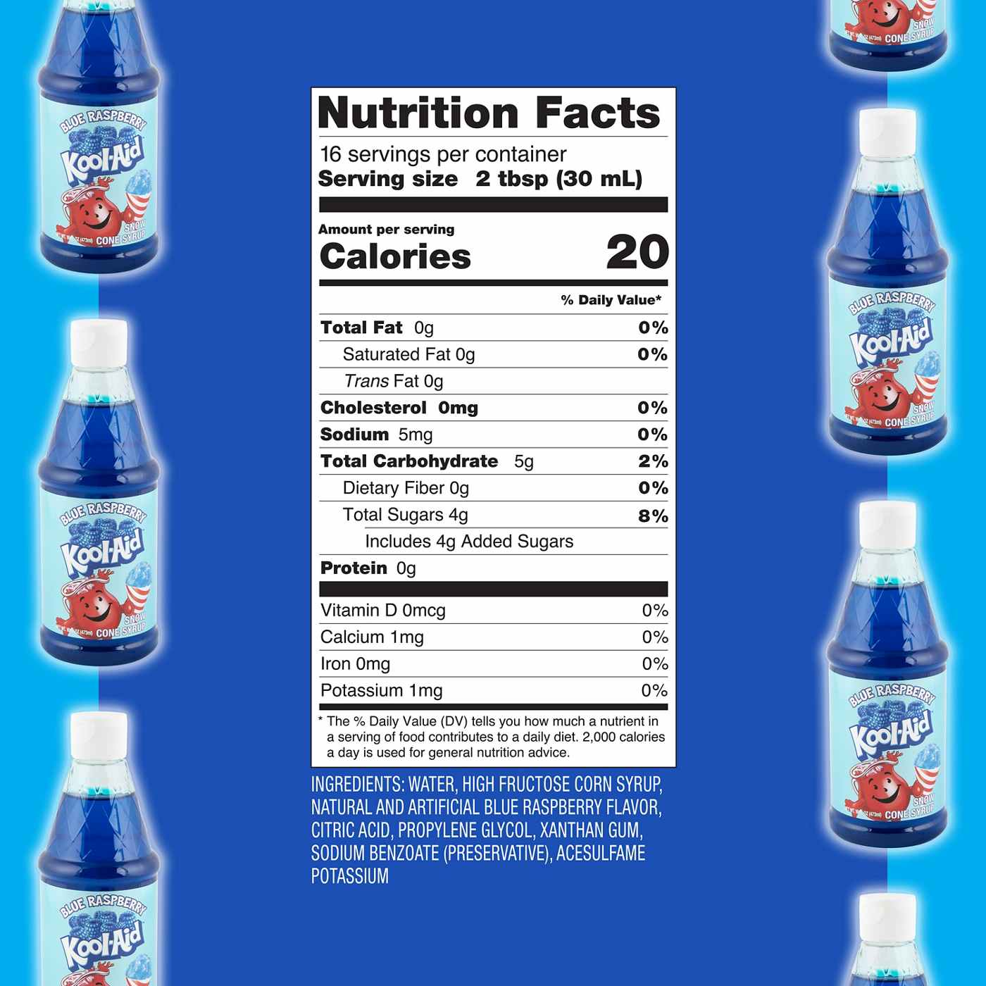 Kool-Aid Snow Cone Syrup - Blue Raspberry; image 4 of 5