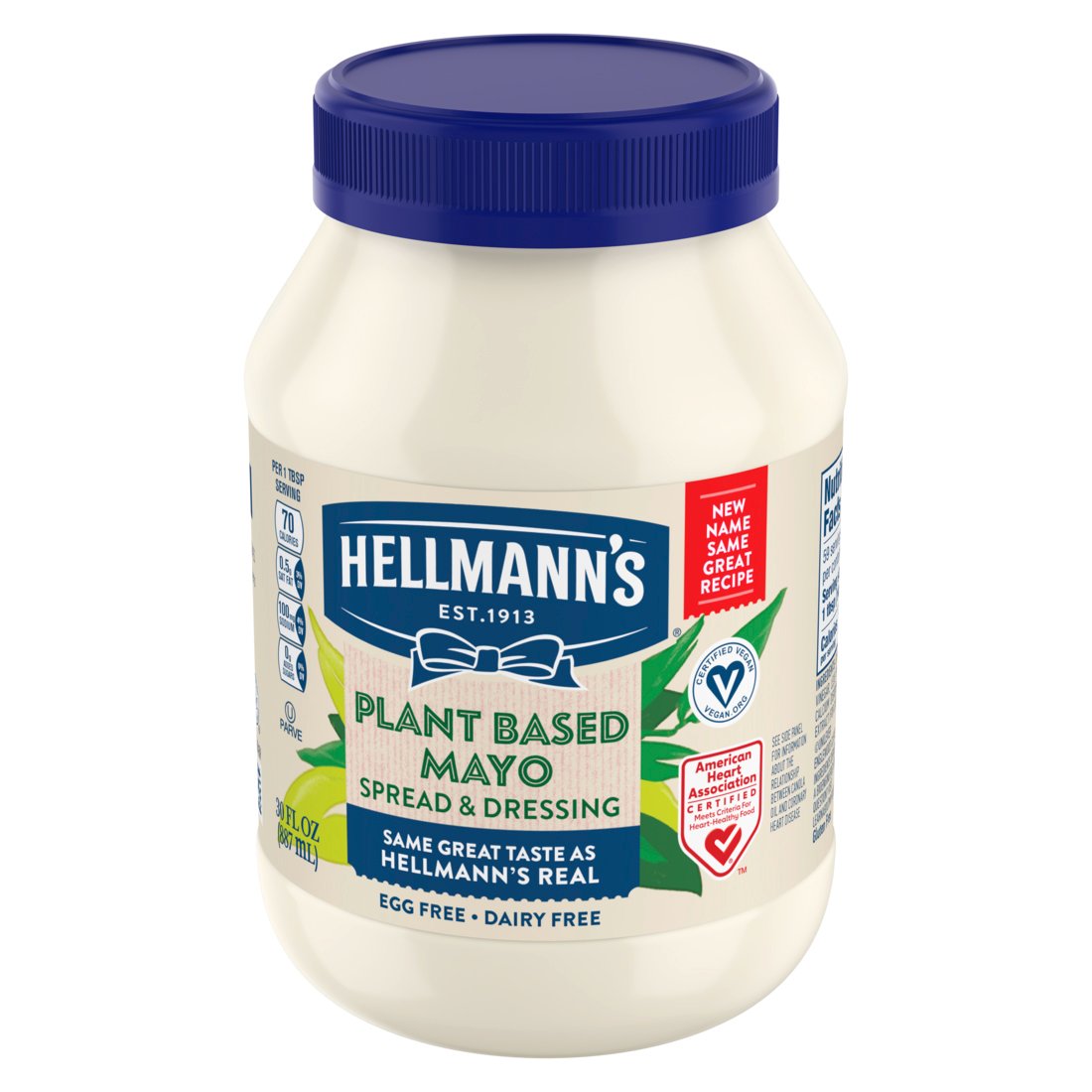 Hellmann's Plant Based Mayo Spread & Dressing - Shop Mayonnaise ...