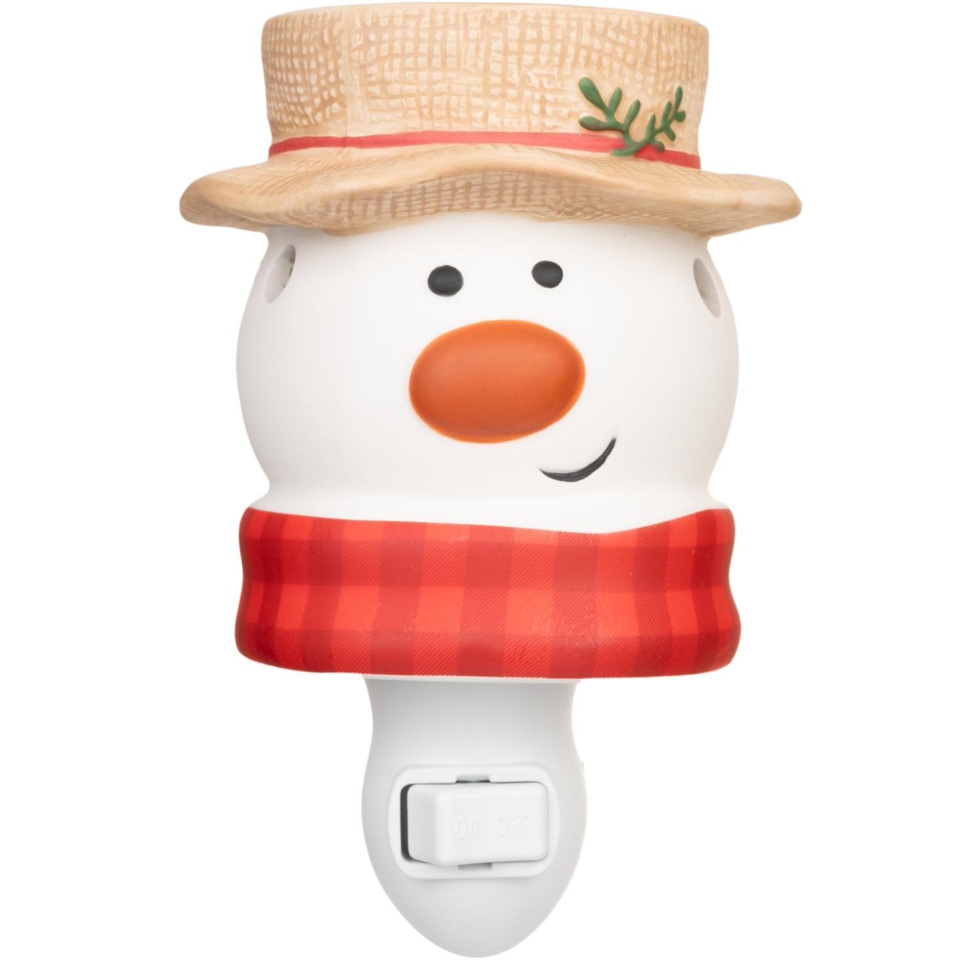 Fusion Christmas Snowman Accent Wax Warmer; image 1 of 6