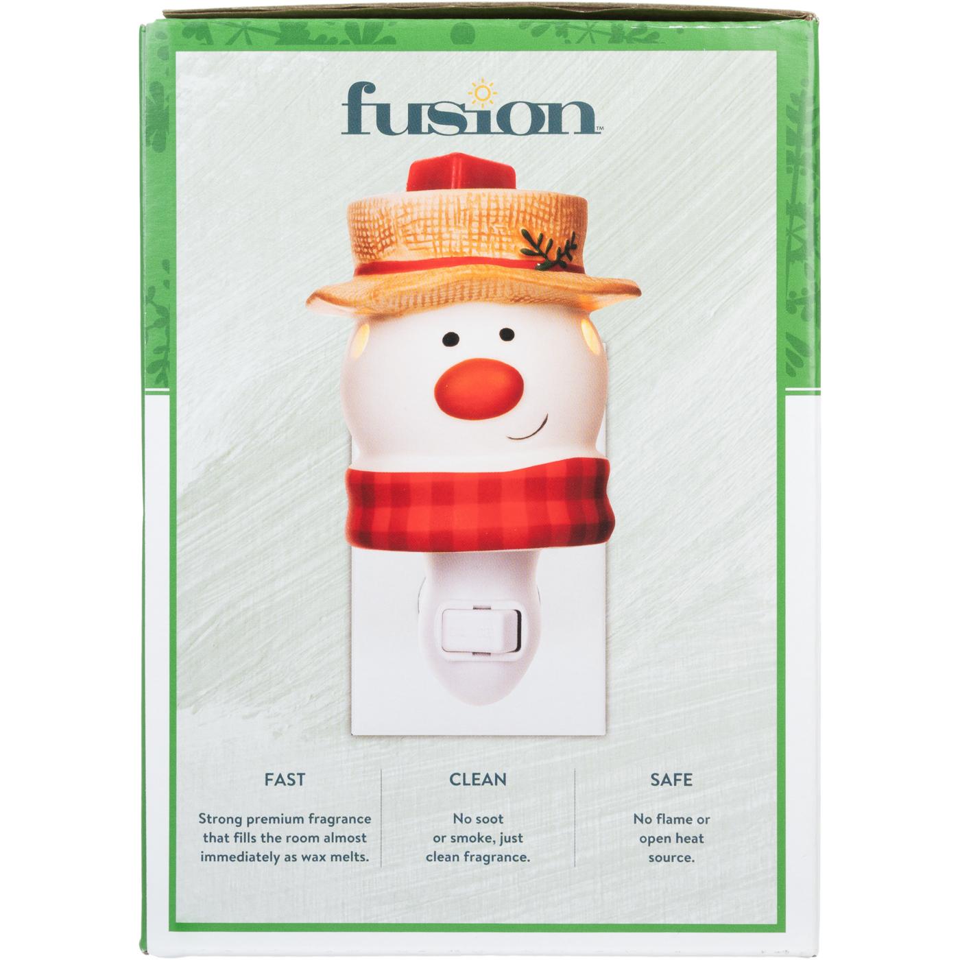 Fusion Christmas Snowman Accent Wax Warmer; image 2 of 6