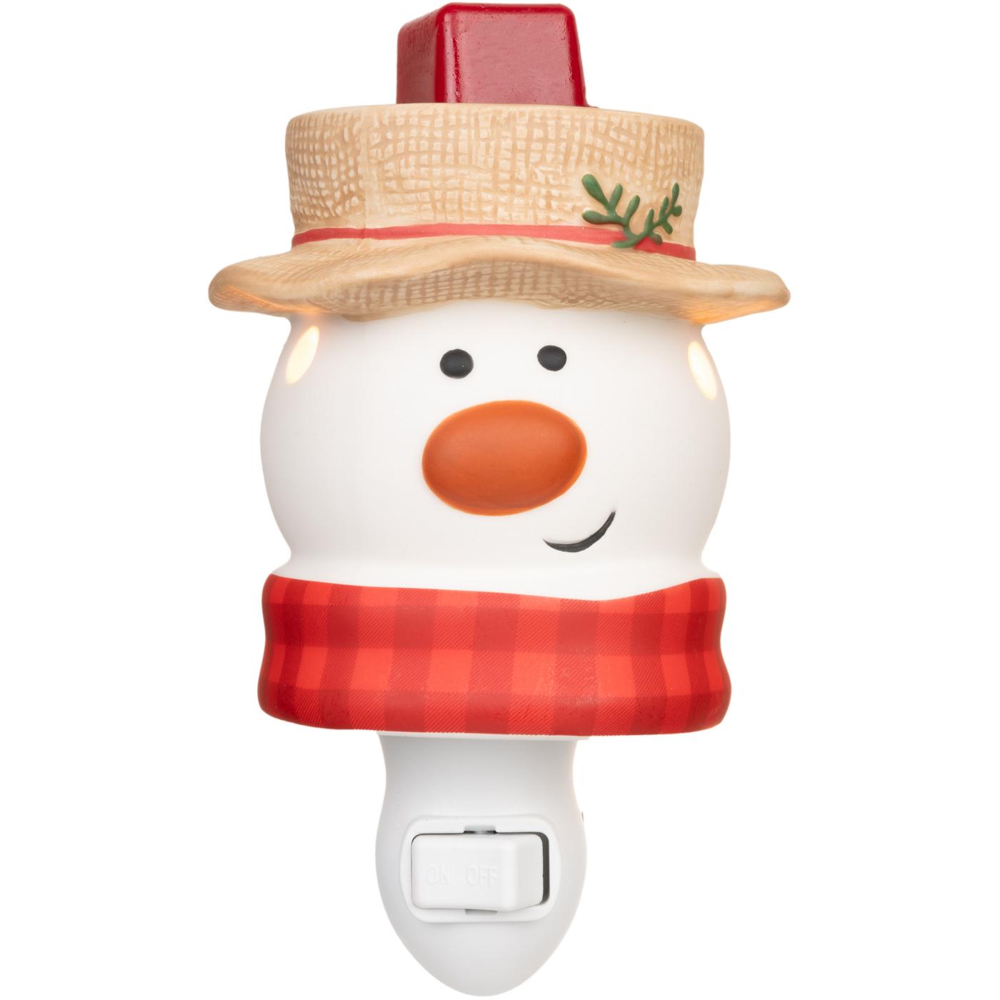 Fusion Christmas Snowman Accent Wax Warmer; image 5 of 6