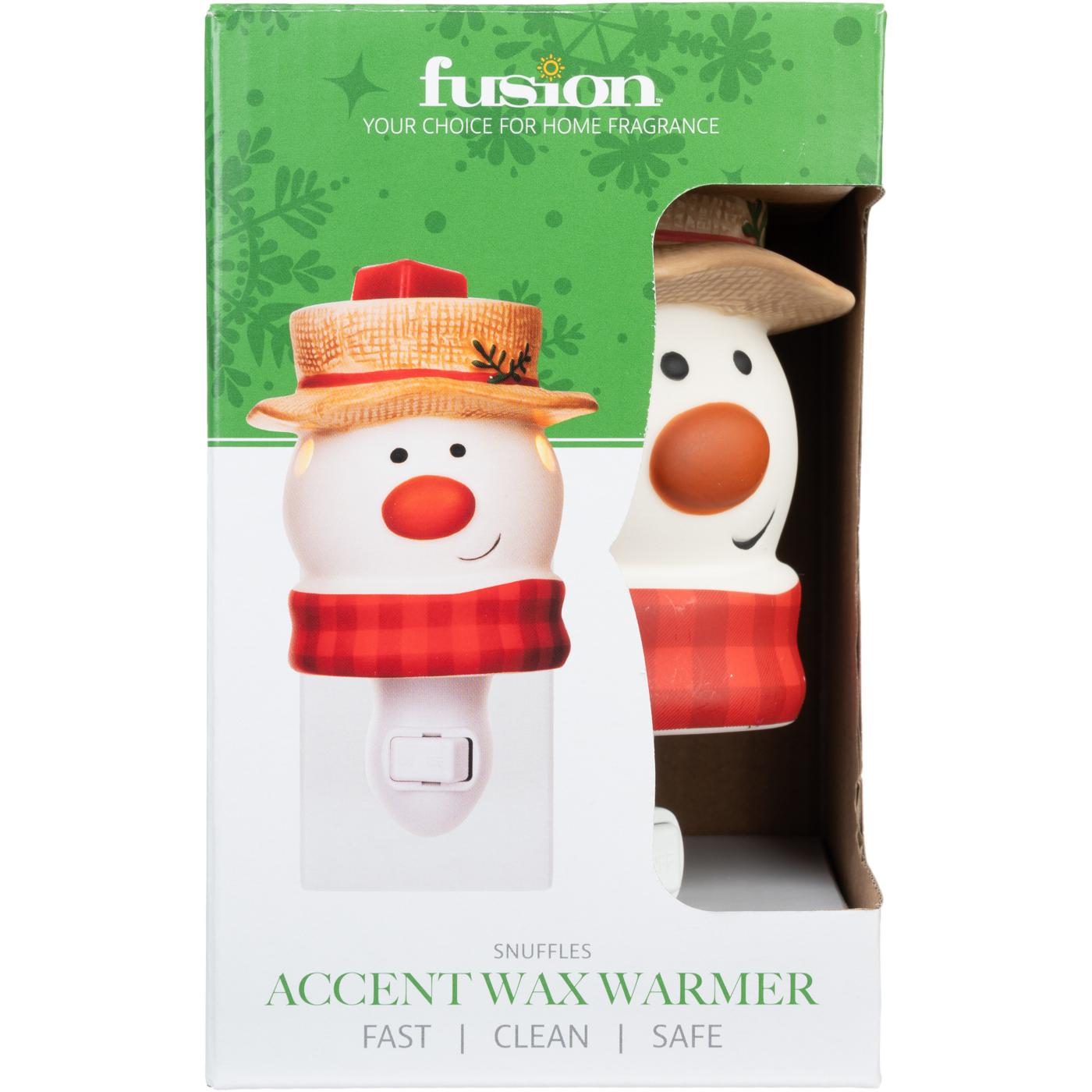 Fusion Christmas Snowman Accent Wax Warmer; image 6 of 6