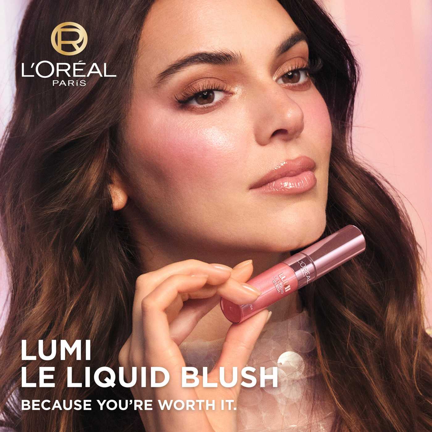 L'Oréal Paris True Match Lumi Liquid Blush - Glowy Gold Pink; image 6 of 6