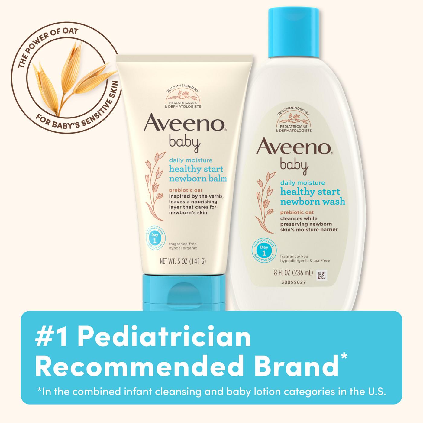 Aveeno Baby Daily Moisture Newborn Balm; image 5 of 7