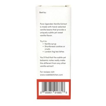 Rodelle Uganda Pure Vanilla Extract, 2 oz