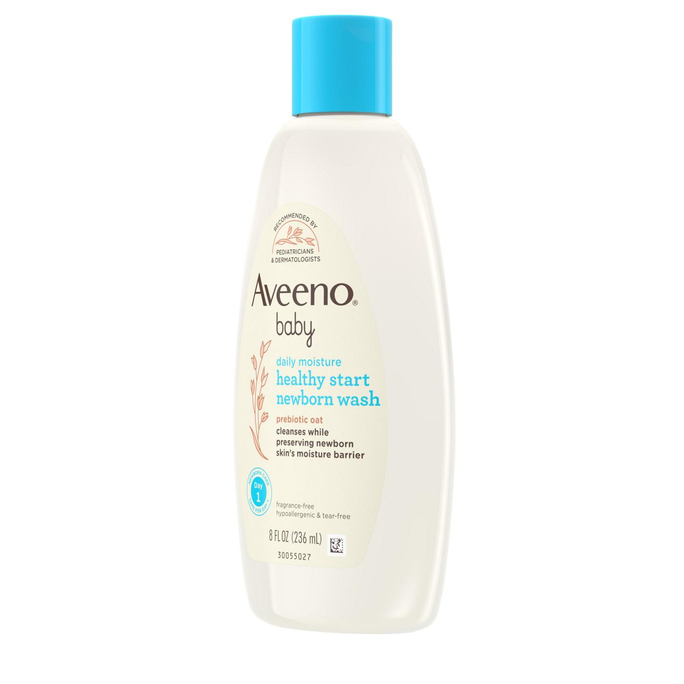 Aveeno Baby Daily Moisture Healthy Start Newborn Wash; image 3 of 8