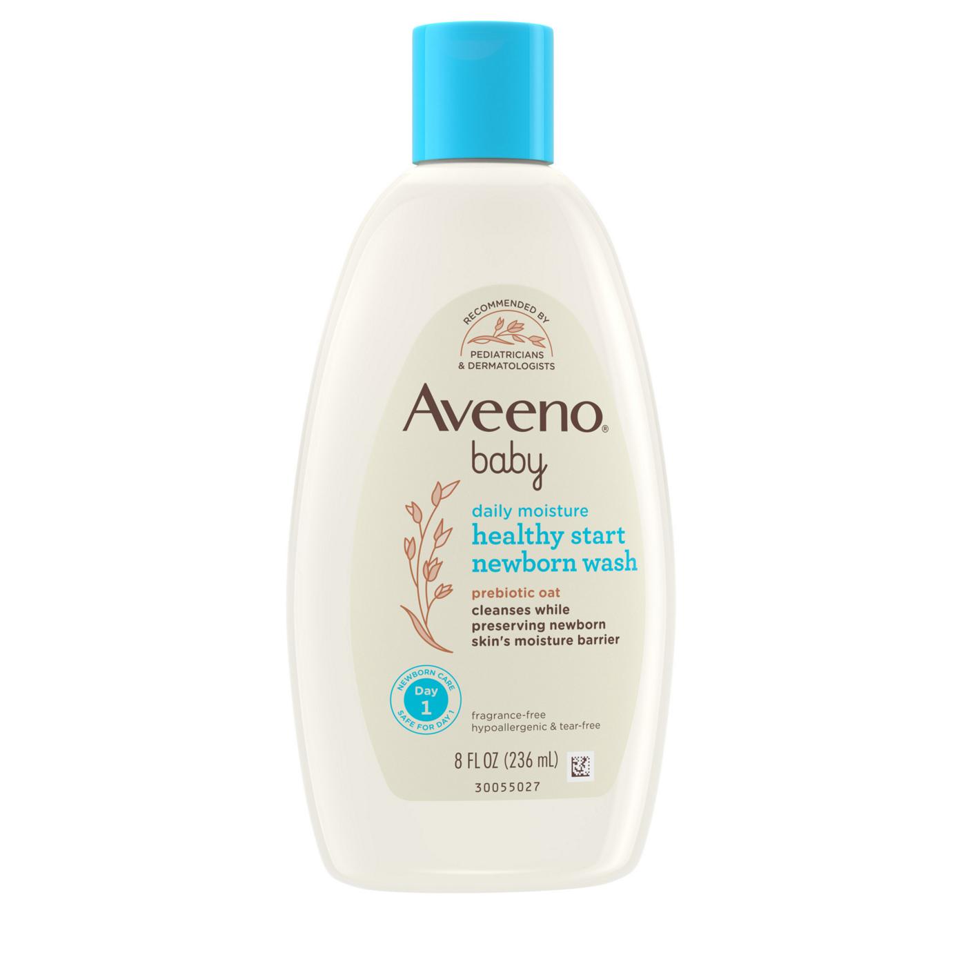 Aveeno Baby Daily Moisture Healthy Start Newborn Wash; image 7 of 8