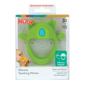 Nuby Silicone Teething Mitten