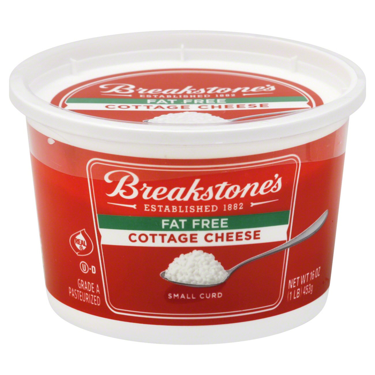 Breakstone's Breakstones Fat Free Cottage Cheese Small Curd - Shop ...