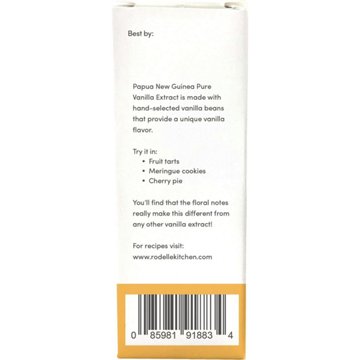 Rodelle Papua New Guinea Pure Vanilla Extract, 2 oz