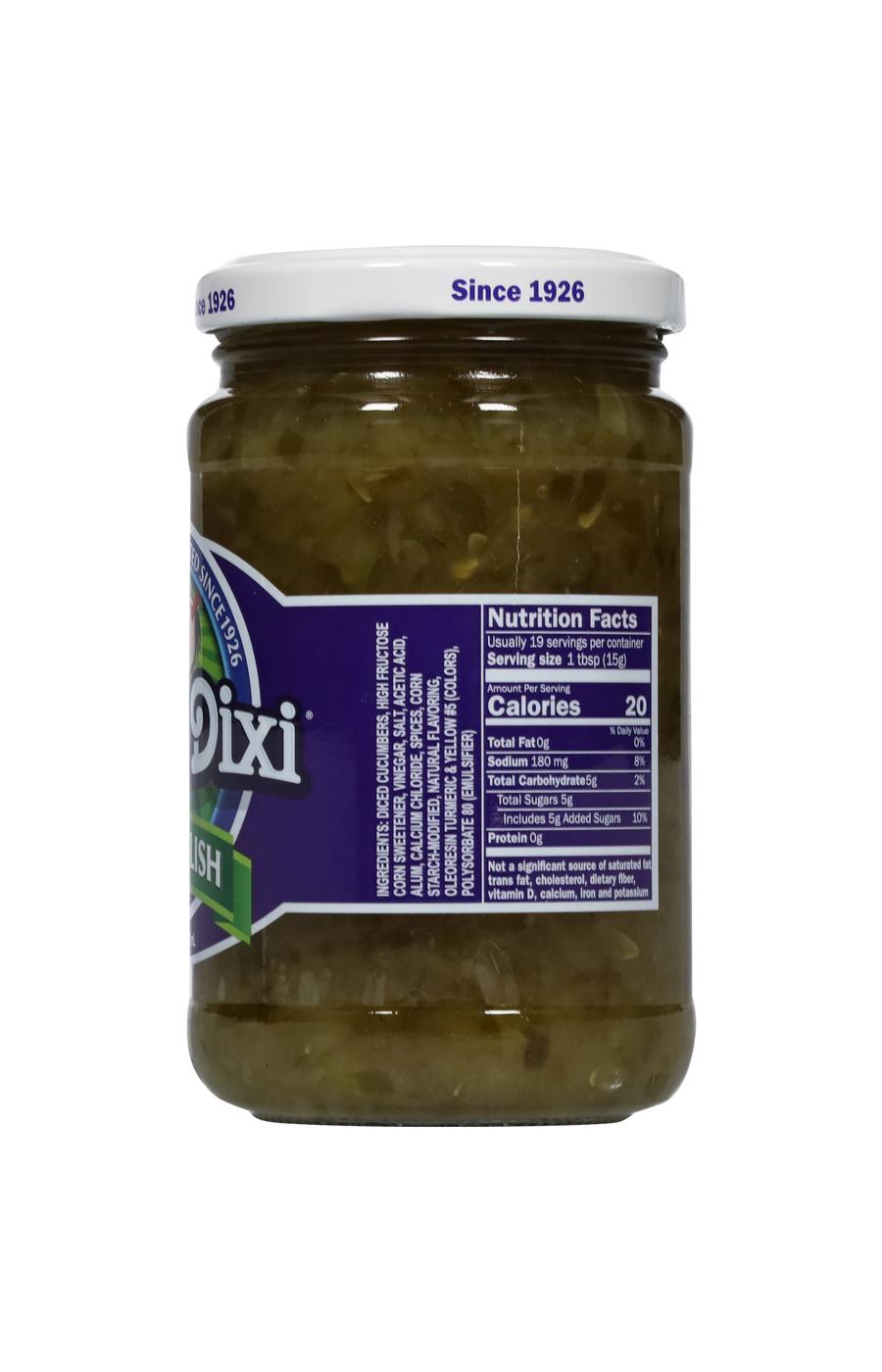 Del Dixi Sweet Relish; image 3 of 3
