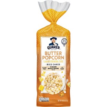 Quaker Butter Popcorn Rice Cakes, 4.47 oz