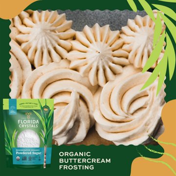 Florida Crystals Regenerative Organic Powdered Sugar, 1 lb