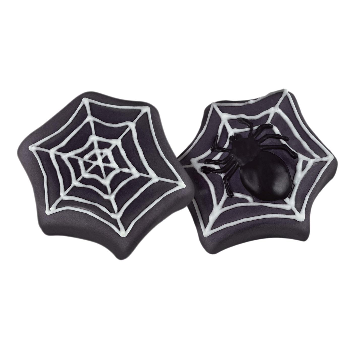 Destination Holiday Halloween Silicone Spider Web Treat Molds - Black; image 2 of 2