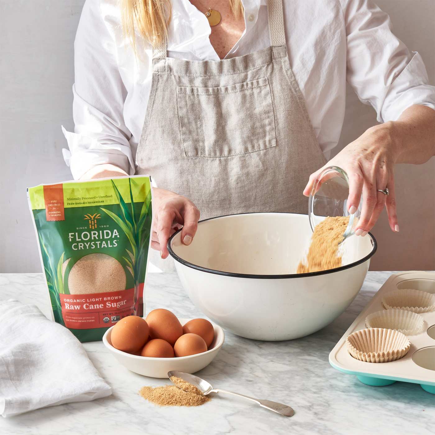 Florida Crystals Regenerative Organic Light Brown Sugar; image 2 of 5