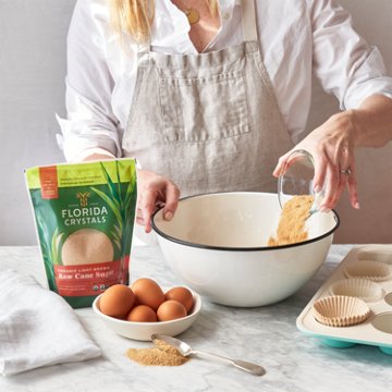 Florida Crystals Regenerative Organic Light Brown Sugar, 1.5 lb