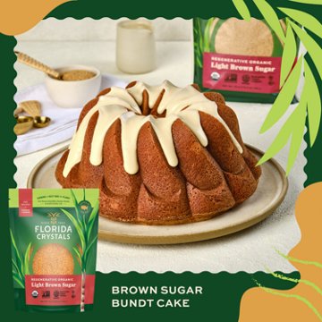 Florida Crystals Regenerative Organic Light Brown Sugar, 1.5 lb