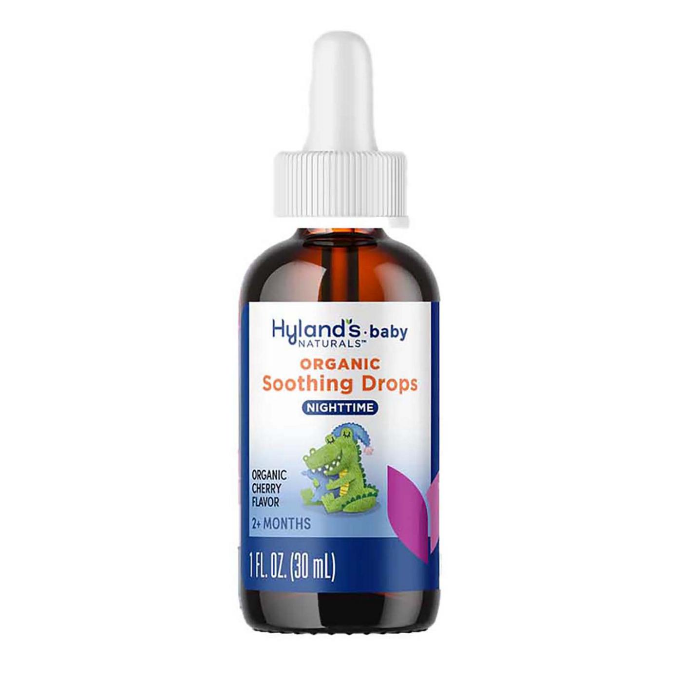 Hyland's Naturals Baby Organic Soothing Drops Nighttime - Cherry; image 3 of 3