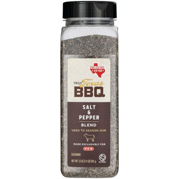 True Texas BBQ Salt & Pepper Blend - Texas-Size Pack, 23 oz