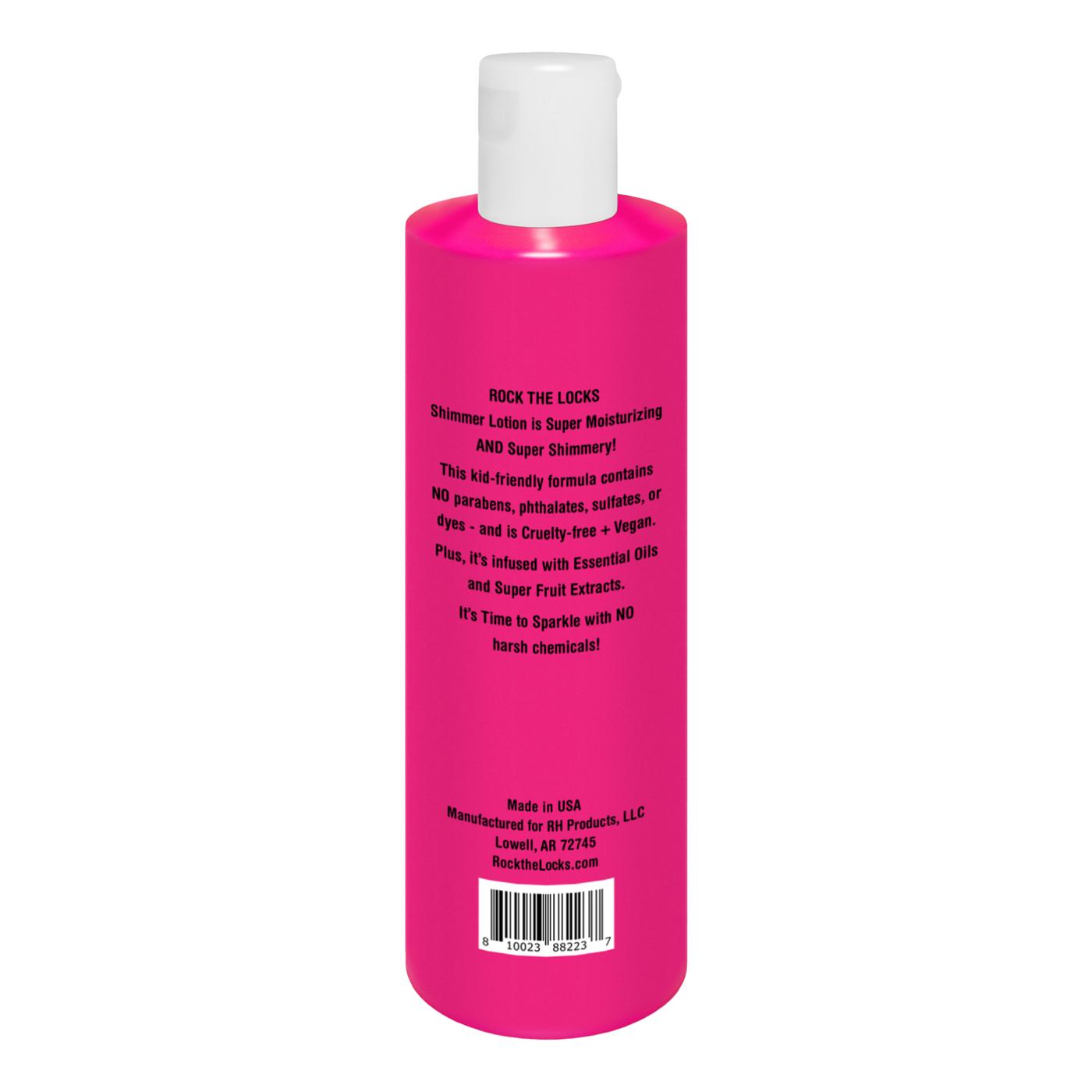 Rock The Locks Shimmer Lotion - Strawberry Splash; image 2 of 2