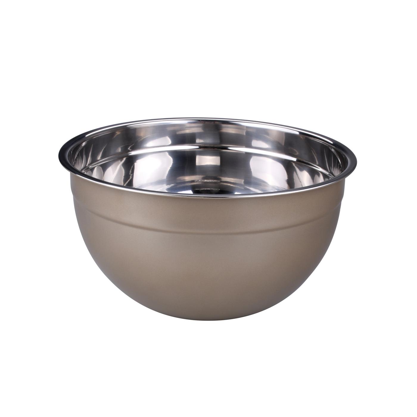 Kitchen & Table by H-E-B Stainless Steel Mixing Bowl - Gold; image 3 of 3