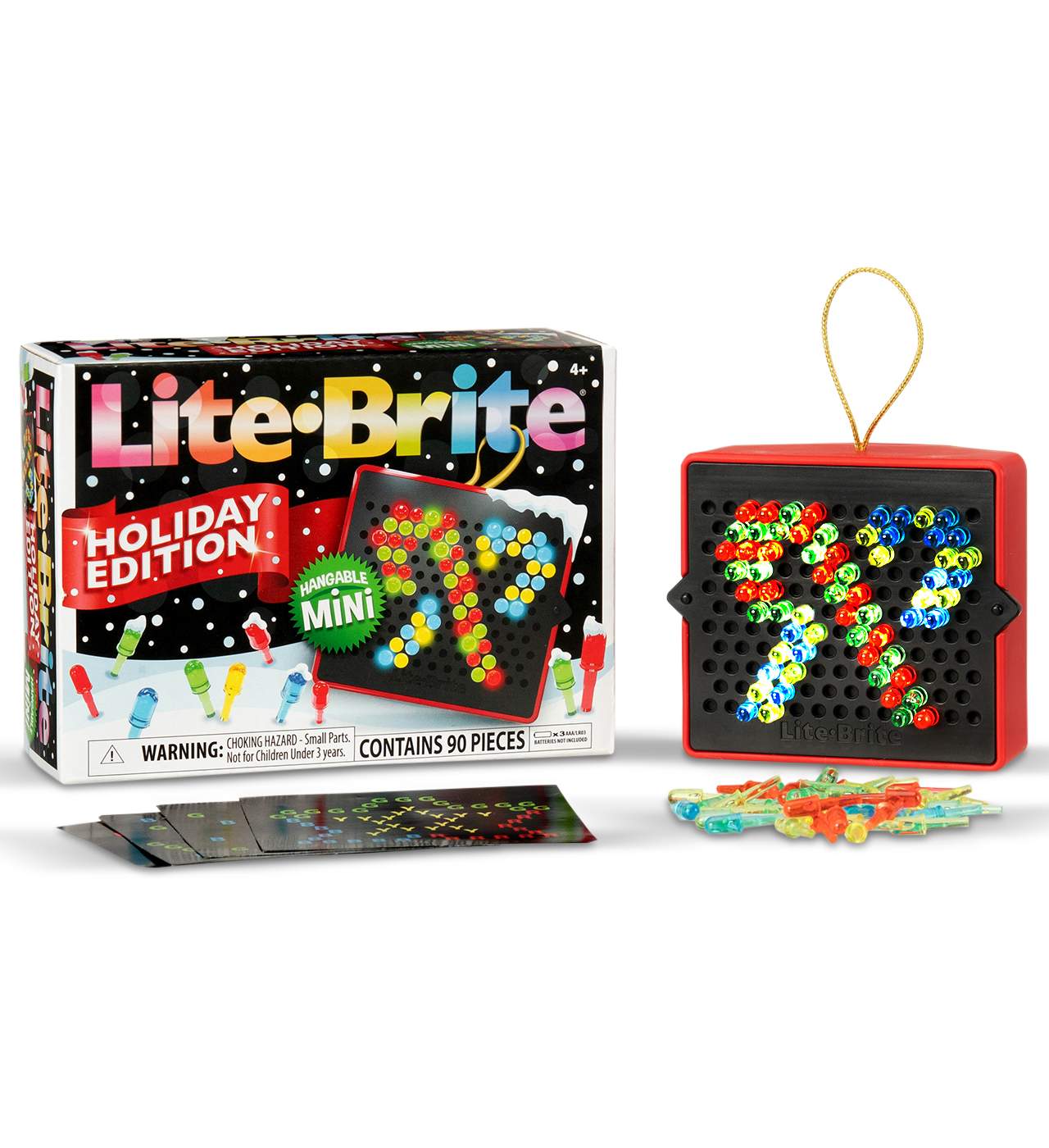 Lite-Brite Holiday Edition Mini Ornament; image 4 of 5