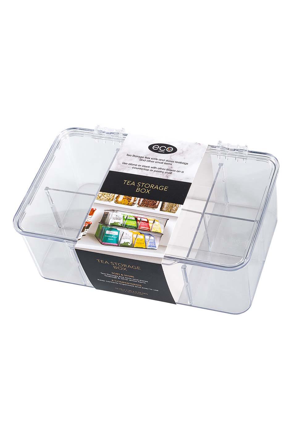 Eco Home Tea Storage Box; image 1 of 2