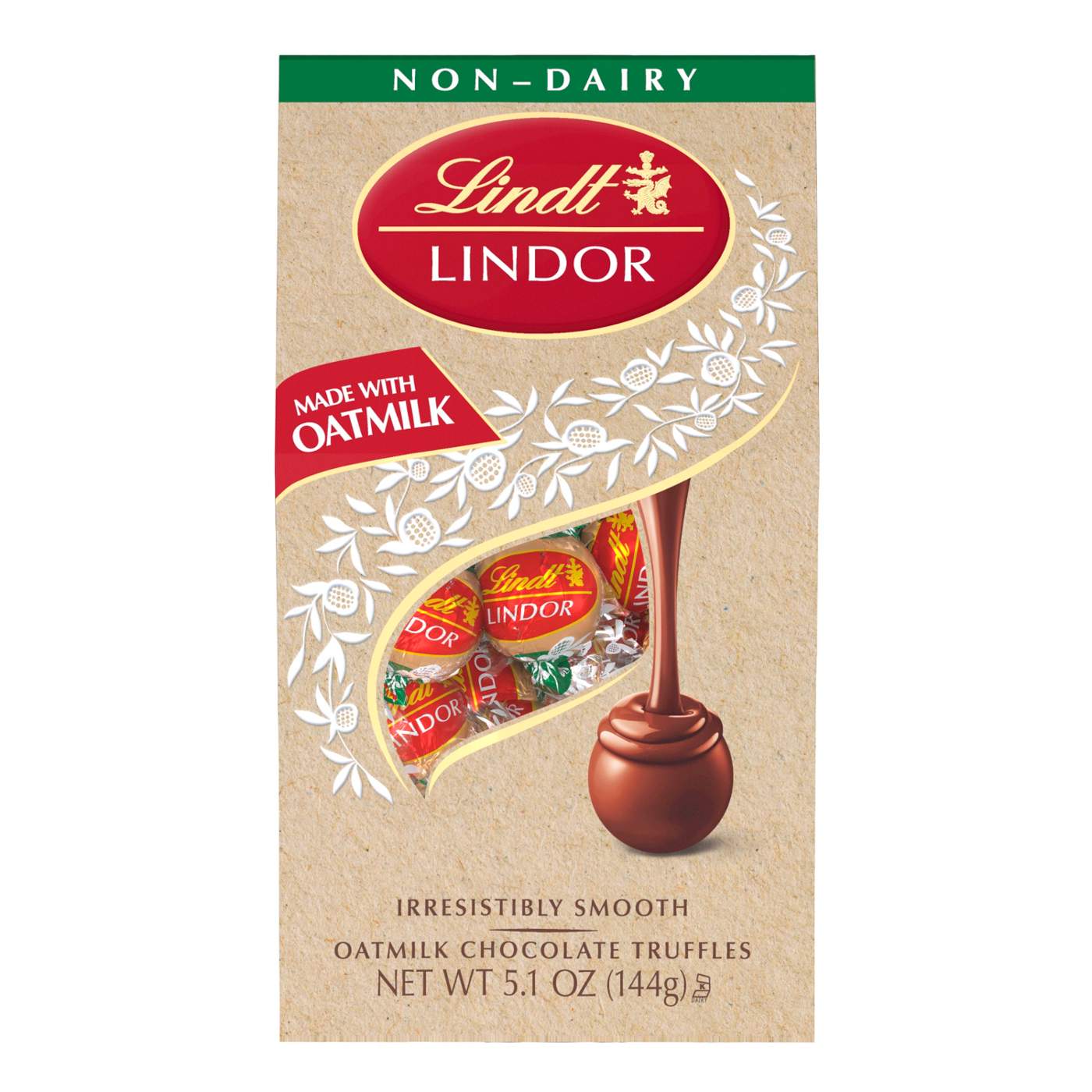 Lindt Lindor Non-Dairy Oatmilk Chocolate Truffles; image 1 of 2