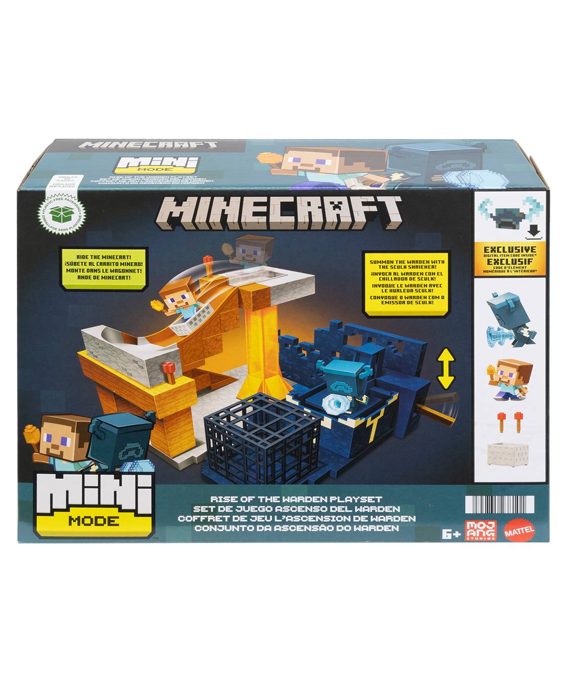 Minecraft Mini Mode Rise of The Warden Playset; image 1 of 2