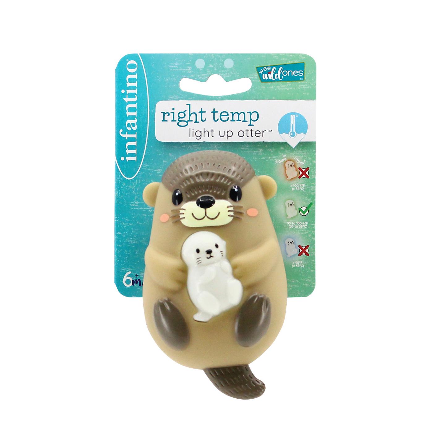 Infantino Right Temp Light Up Otter; image 1 of 2