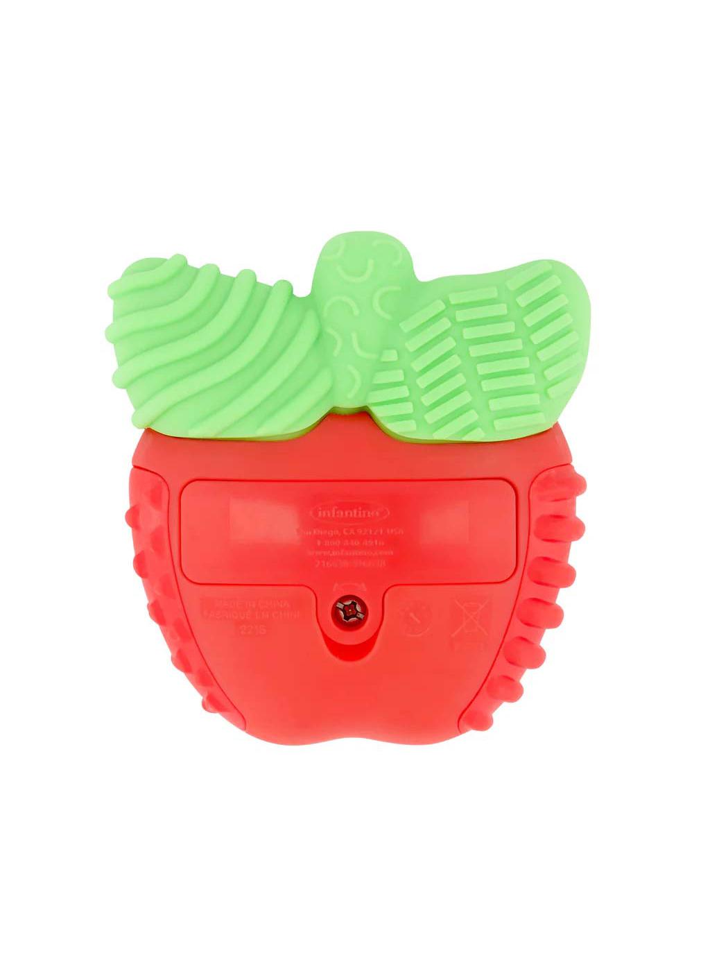 Infantino Lil' Nibblers Vibrating Apple Teether; image 2 of 2