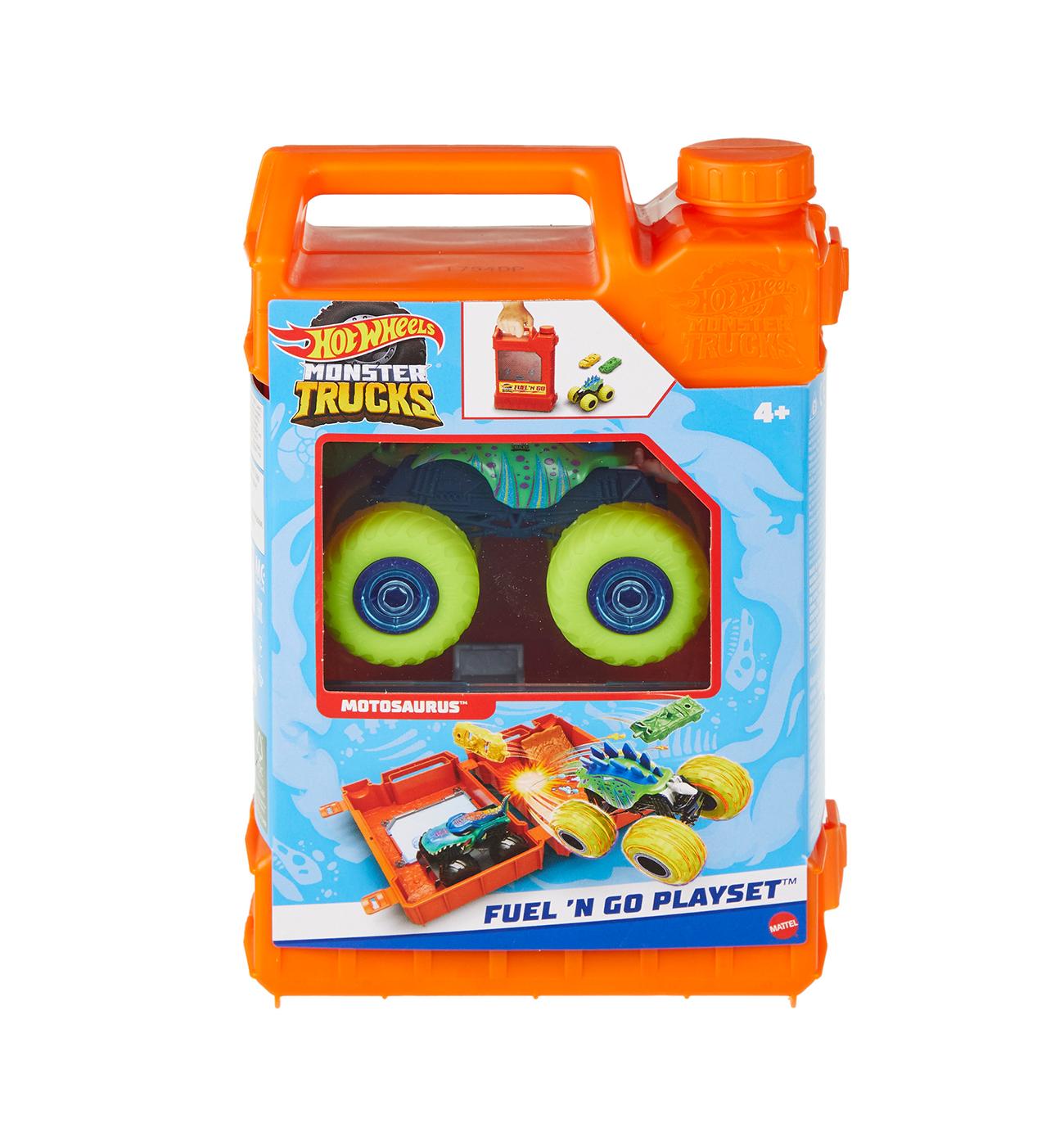 Hot Wheels Monster Trucks Fuel 'N Go Playset; image 1 of 3