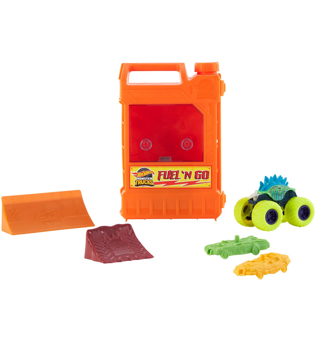 Hot Wheels Monster Trucks Fuel 'N Go Playset; image 3 of 3