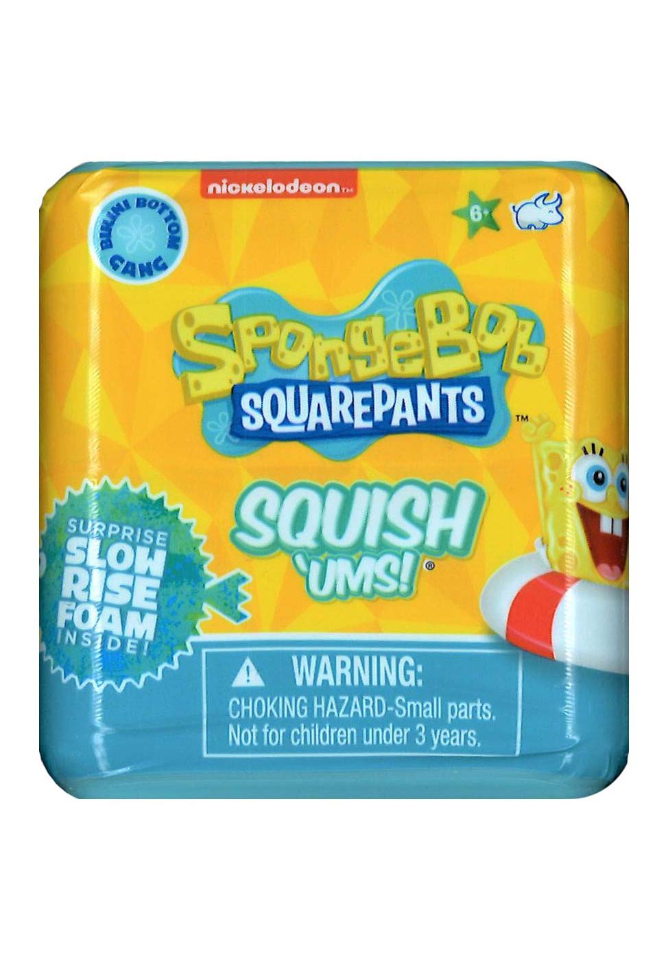 Bulls i Toy SpongeBob SquarePants Squish 'Ums; image 1 of 2