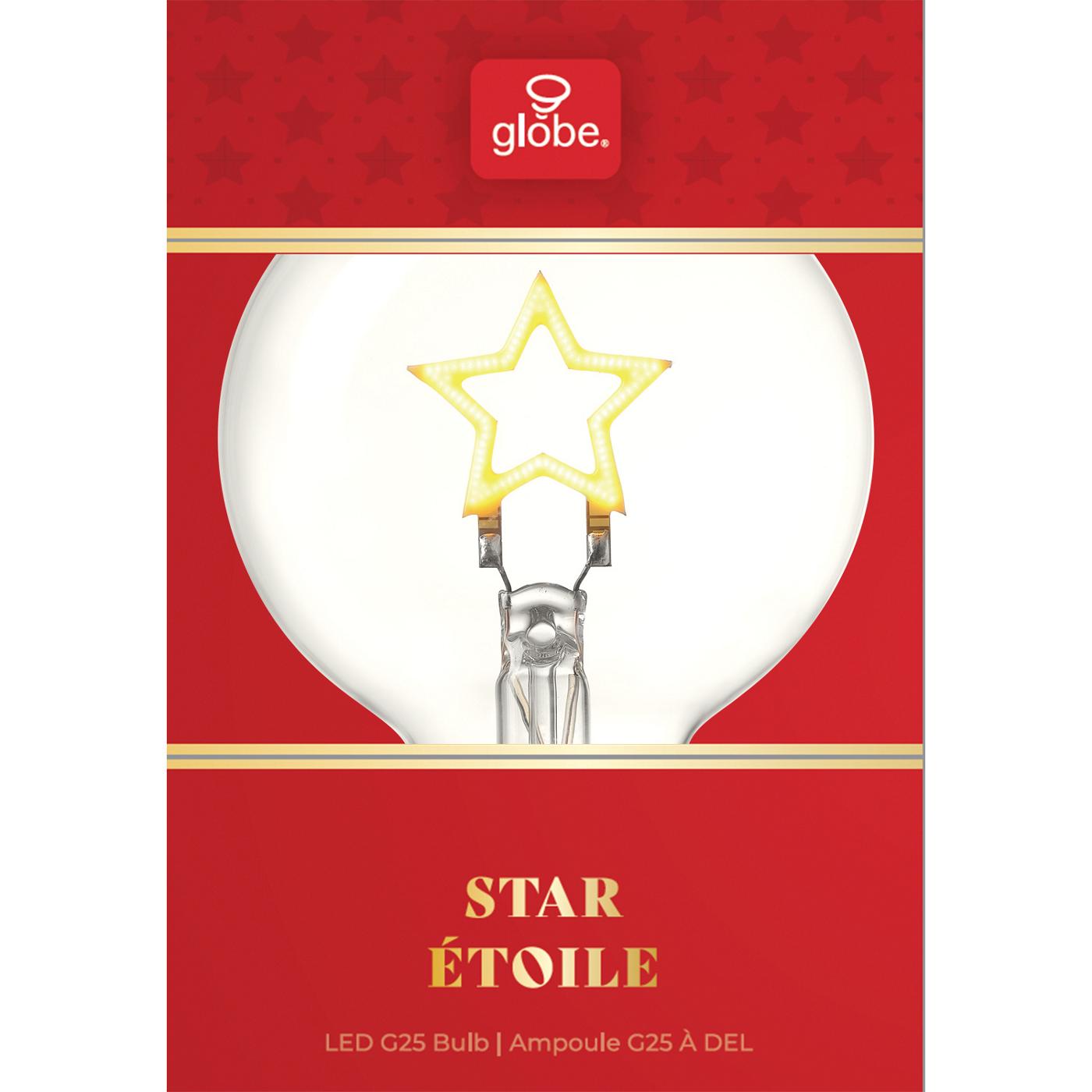 Globe Star Filament G25 LED Light Bulb Shop Light bulbs at HEB