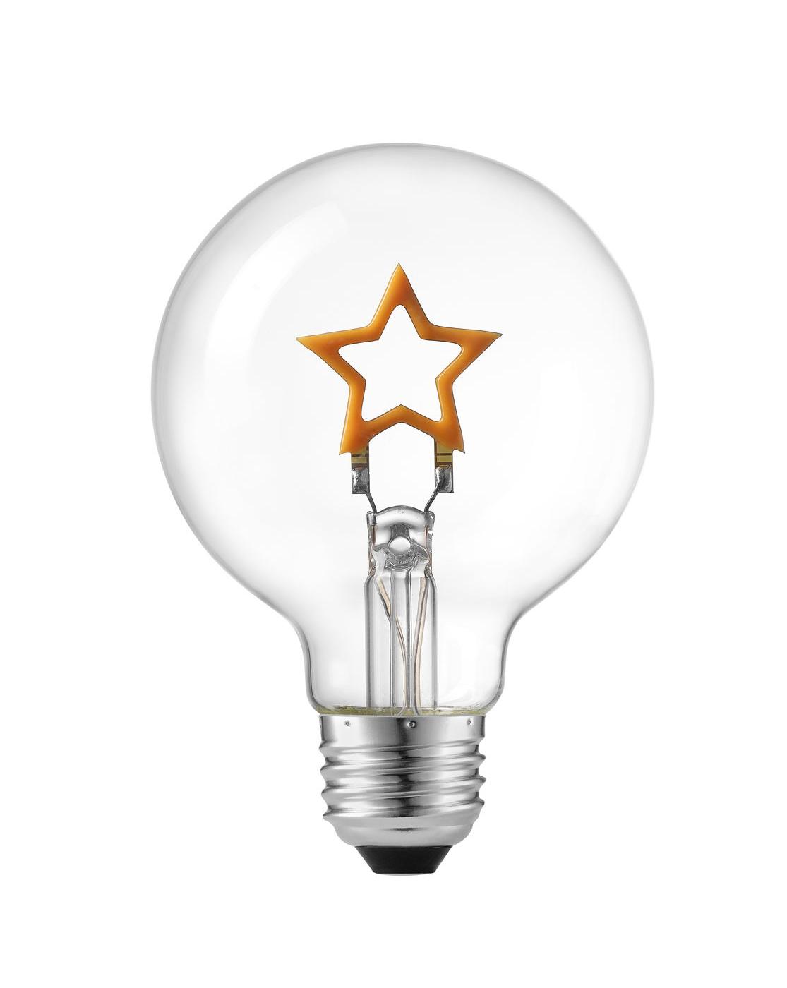 Globe Star Filament G25 LED Light Bulb; image 2 of 3