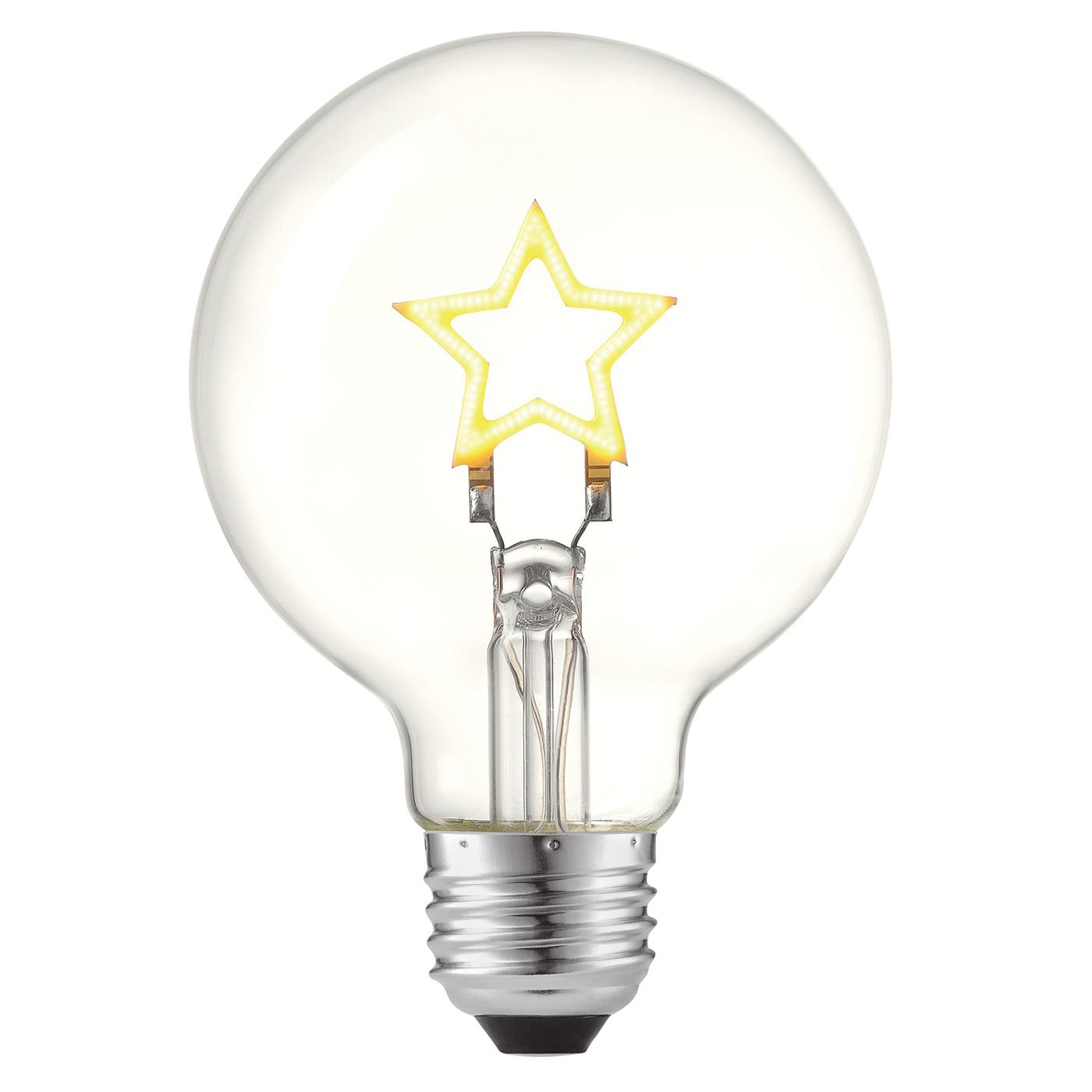 Globe Star Filament G25 LED Light Bulb Shop Light bulbs at HEB