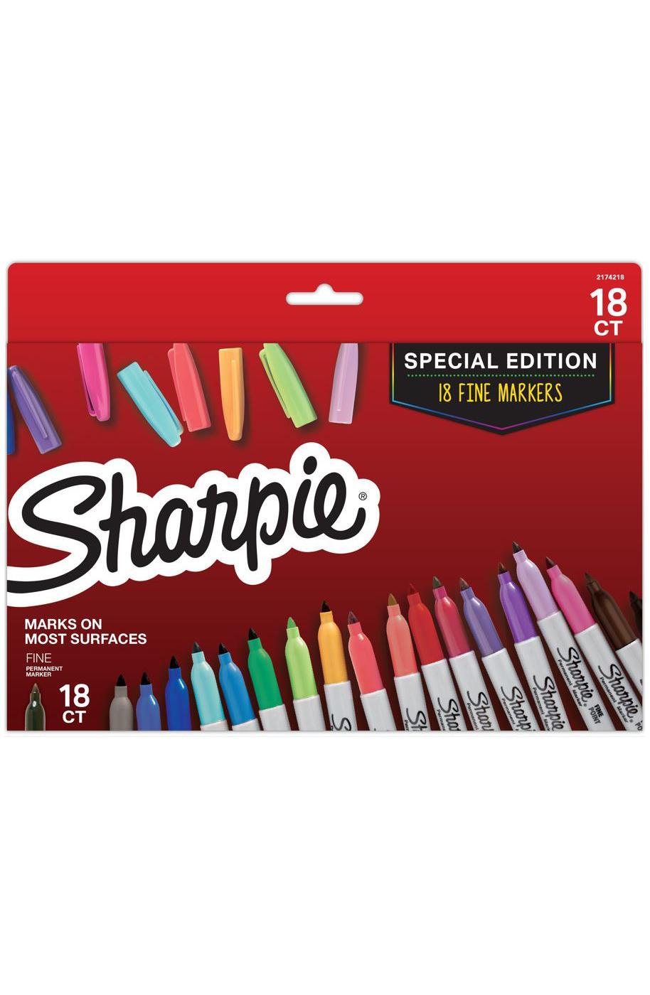 Sharpie Special Edition Fine Tip Permanent Markers - Assorted Ink; image 1 of 2