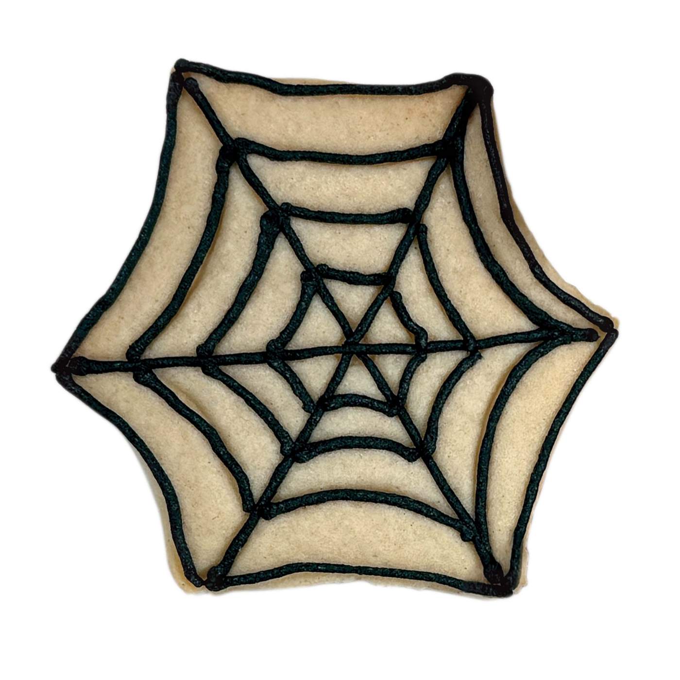 Destination Holiday Halloween Spider Web Cookie Stamper - Orange; image 2 of 2