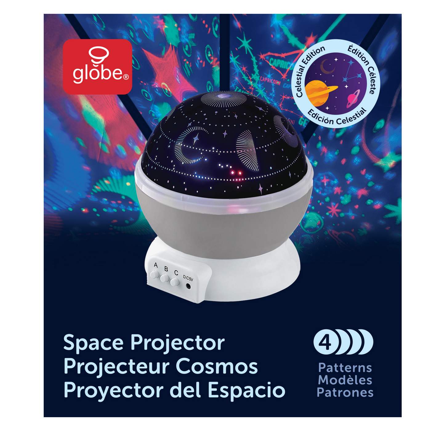 Globe Celestial Edition Space Projector; image 1 of 6