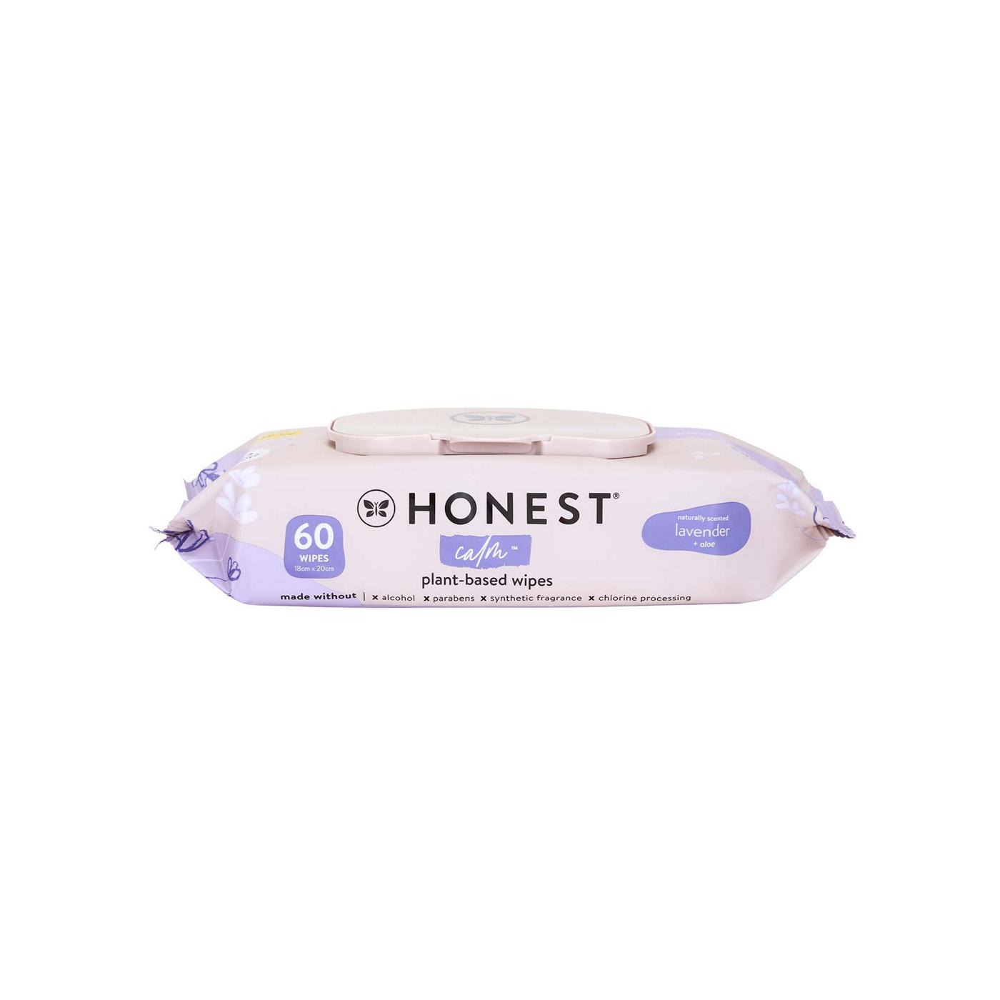 The Honest Company Calm Plant-Based Wipes - Lavender; image 1 of 4