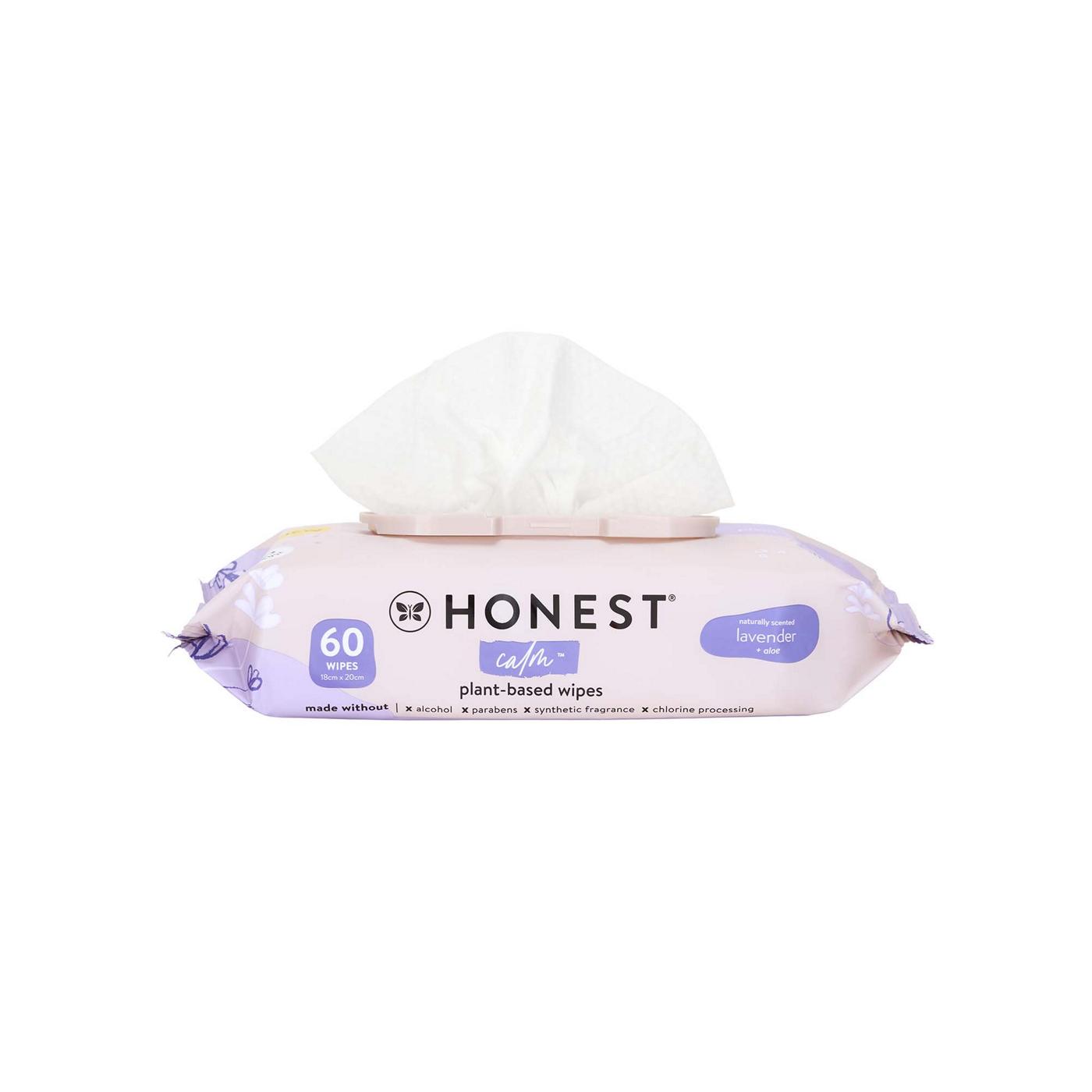 The Honest Company Calm Plant-Based Wipes - Lavender; image 3 of 4